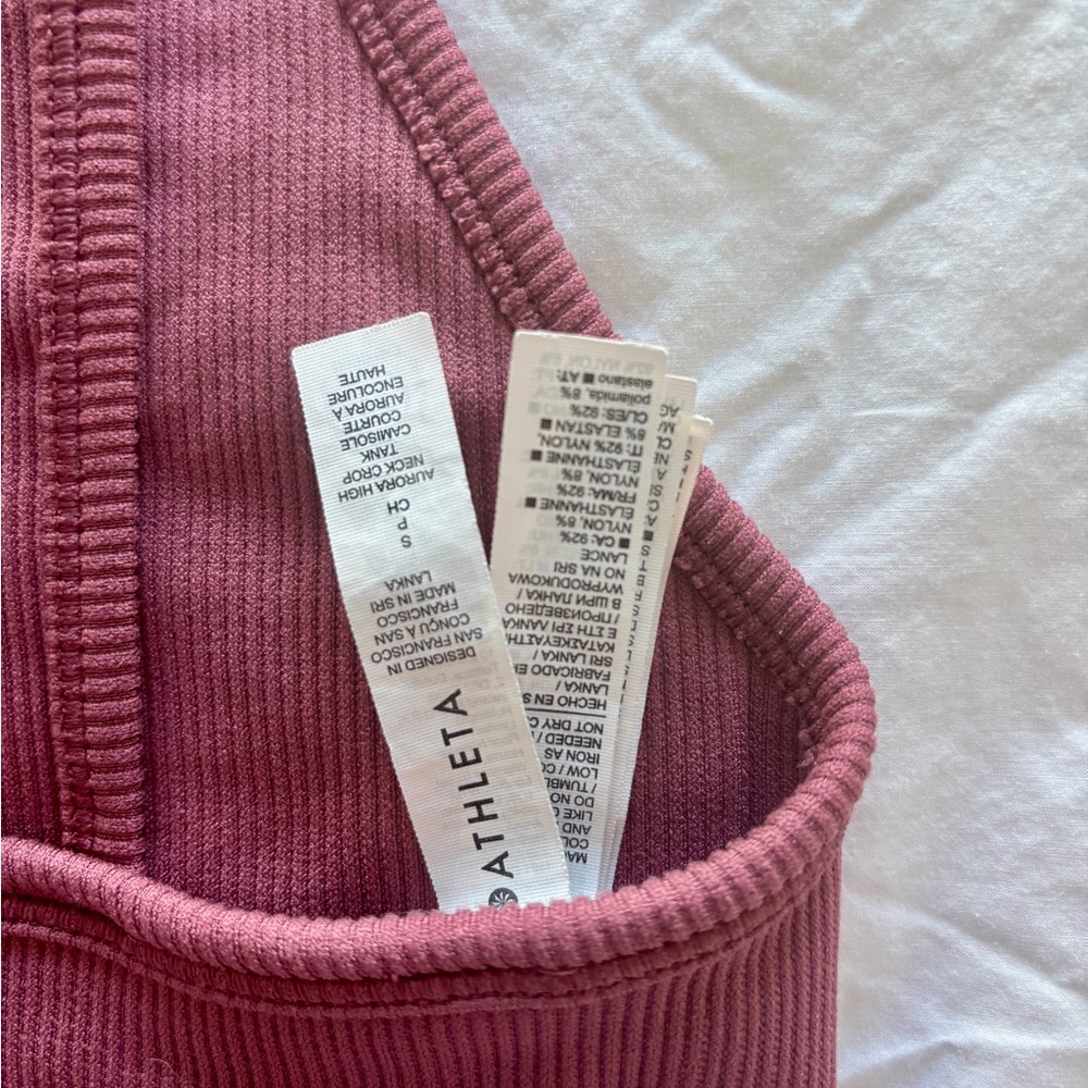 Athleta cropped tank top - Picture 3 of 3